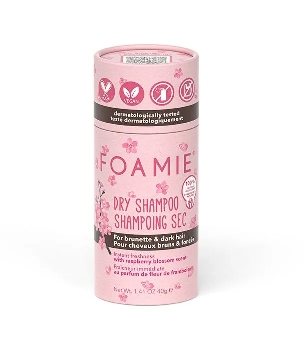 Foamie Dry Shampoo Berry suchý šampon pro tmavé vlasy 40 g