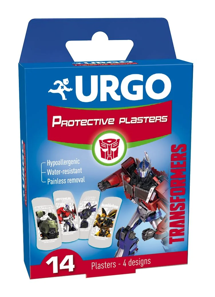 Urgo TRANSFORMERS dětská náplast 14 ks