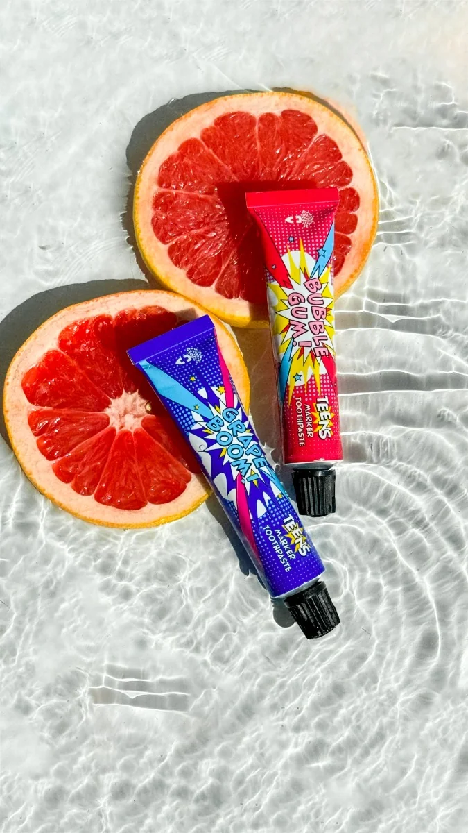 Montcarotte Teens Marker Bubble Boom zubní pasta 30 ml