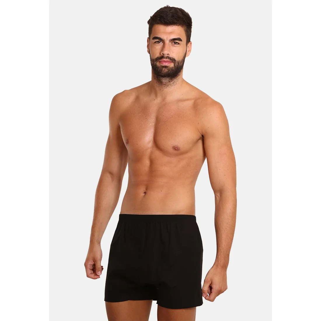 Nedeto 7PACK pánské trenky černé (7NDTT001) 3XL