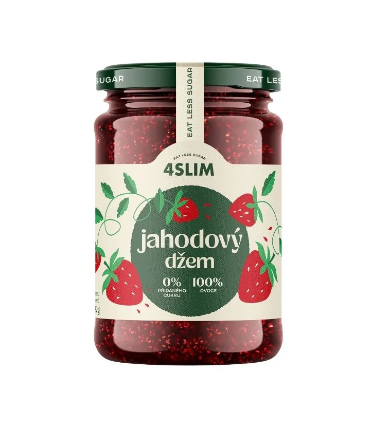 4Slim 100% džem jahodový 280 g