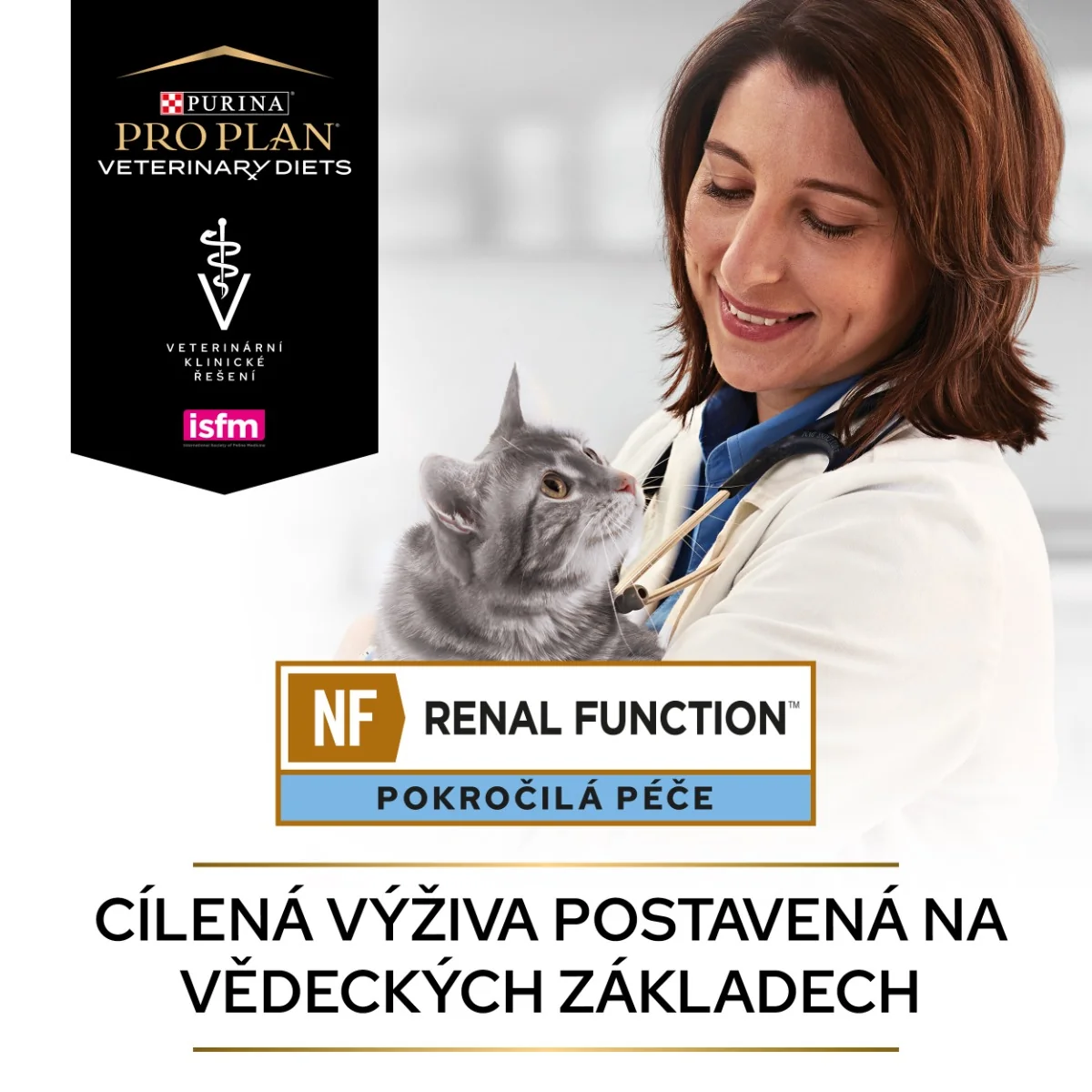 Purina Pro Plan Veterinární diety NF Renal Function kapsičky pro kočky 10x85 g