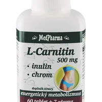 Medpharma L-Carnitin 500 mg + Inulin + Chrom