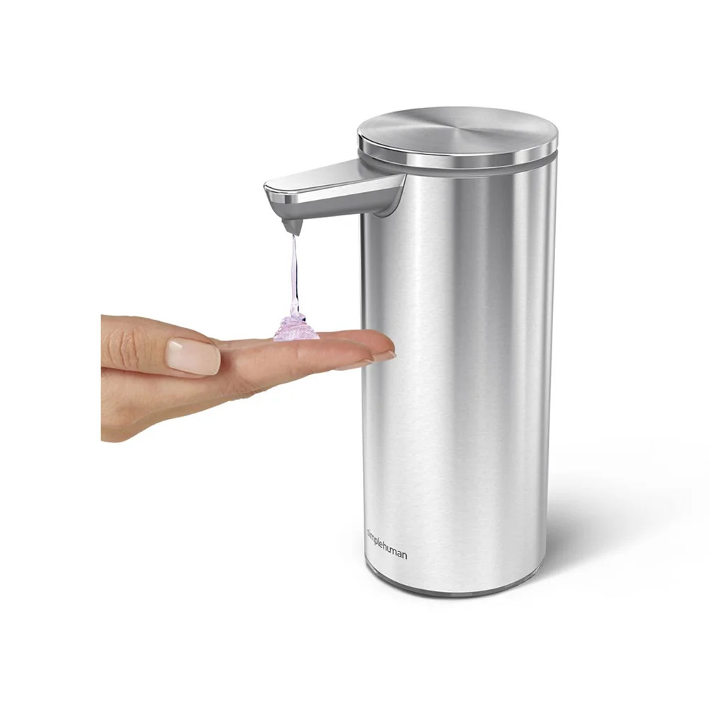 Simplehuman Bezdotykový dávkovač mýdla dobíjecí 266 ml kartáčovaná nerez ocel