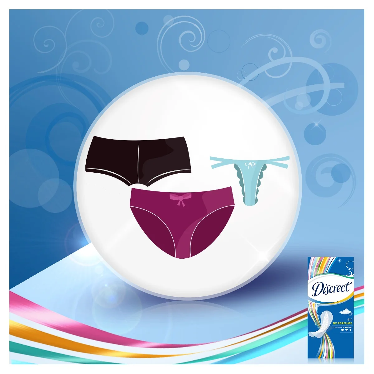 Discreet Air intimky 60 ks