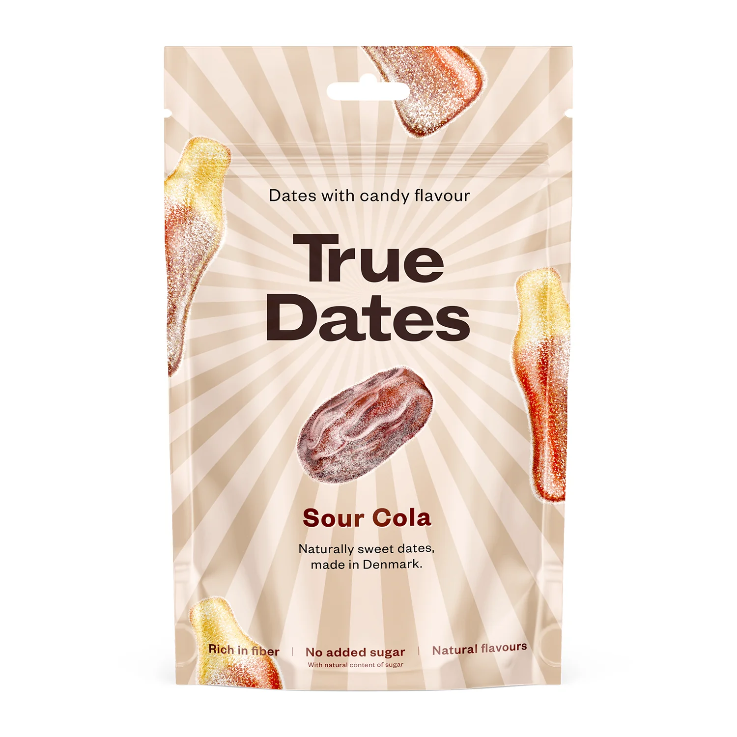 True Dates Datle s příchutí kyselé coly 100 g