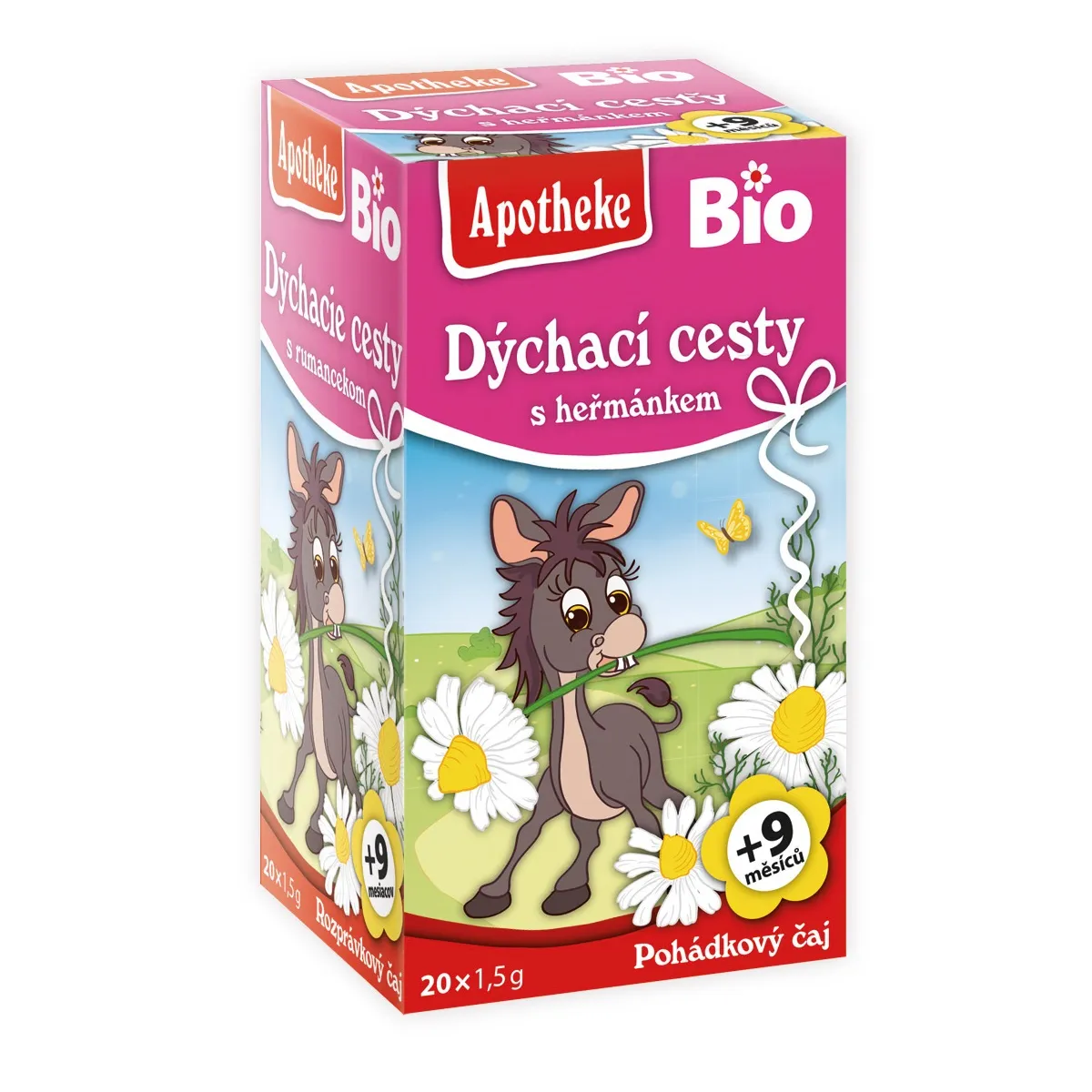 Apotheke Dětský BIO Pohádkový čaj Dýchací cesty 20x1,5 g