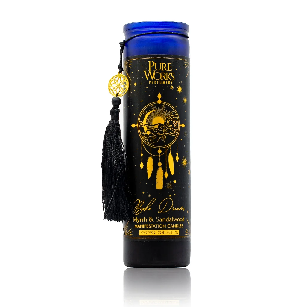Song of India Vonná svíčka Pure Works - Myrrh & Sandalwood 300 g 