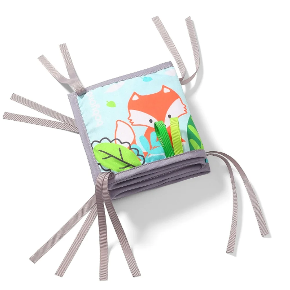 Babyono Oboustranná kontrastní knížka pro miminko Friendly Forest 