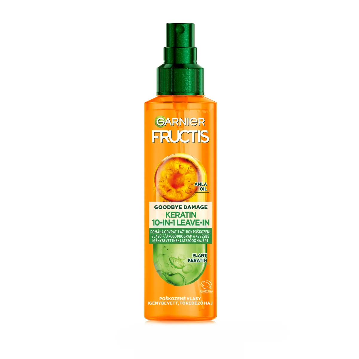 Garnier Fructis Goodbye Damage 10v1 bezoplachový sprej s keratinem 150 ml