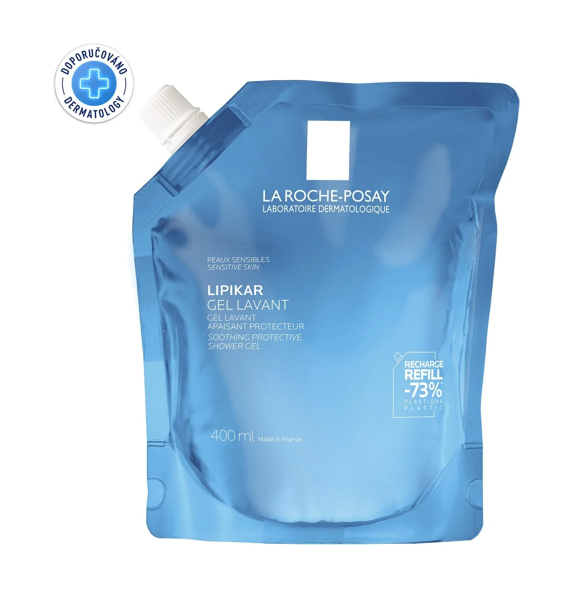 La Roche-Posay Lipikar sprchový gel – náplň 400 ml