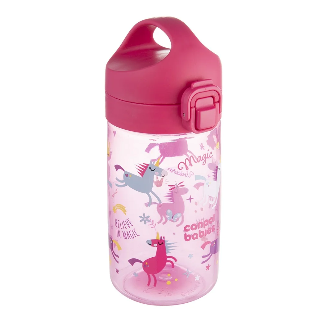 Canpol babies Láhev na vodu pro děti Junior 2,5l+ 400 ml 1 ks růžová