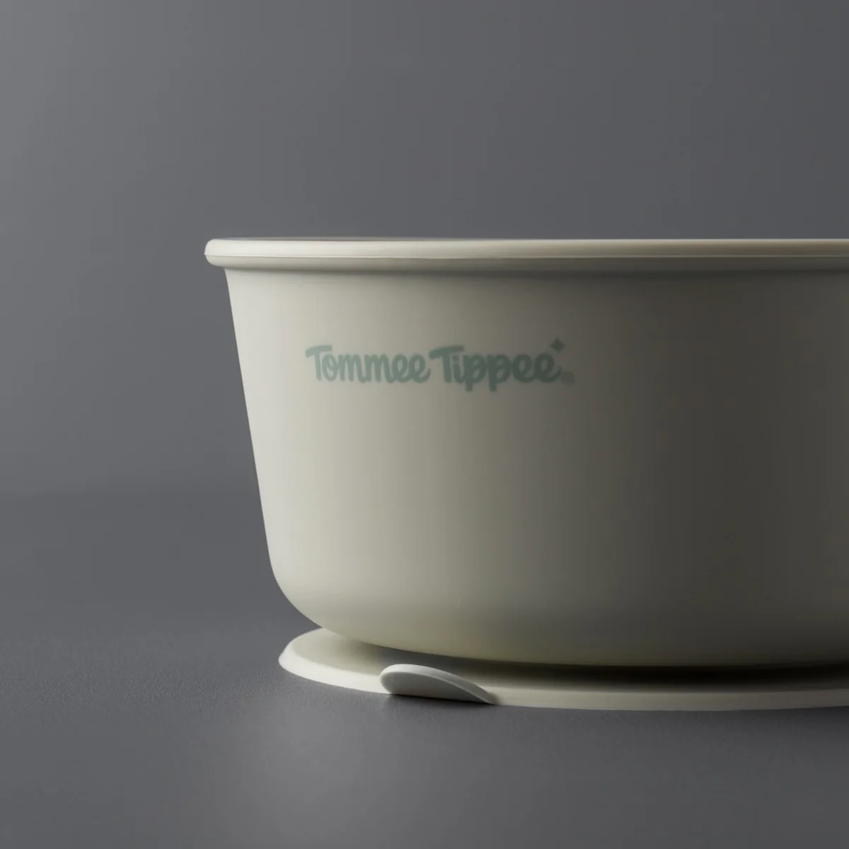 Tommee Tippee Silikonová miska s přísavkou a lžičkou zelená