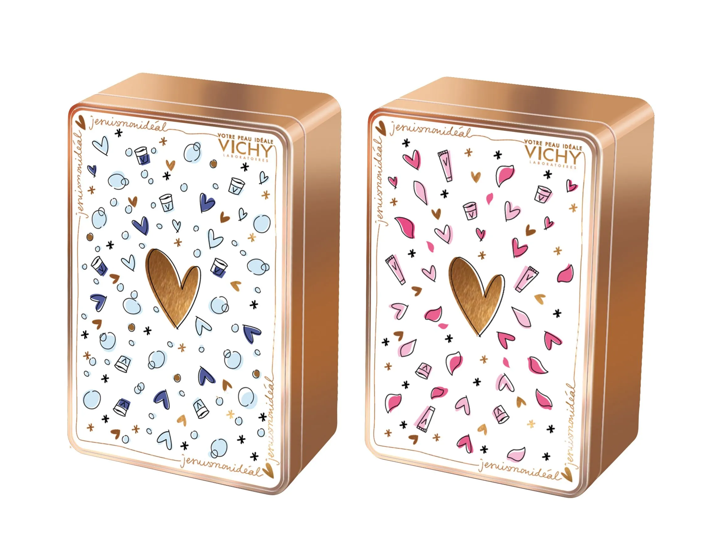RP VICHY IDEAL Rose/bleu box