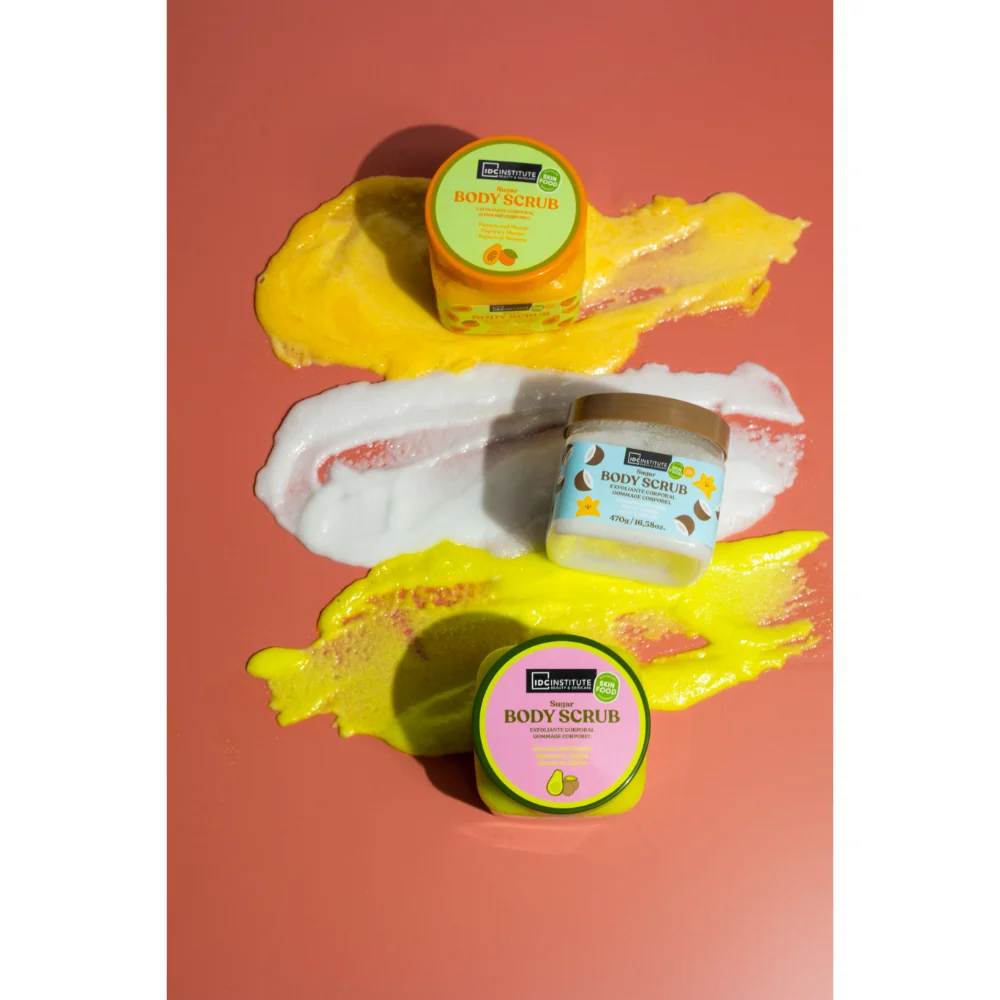 IDC Institute Tělový peeling Papája&Mango 470 g