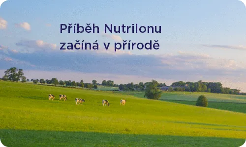 Nutrilon Advanced 4 Vanilla - příběh Nutrilonu začíná v přírodě