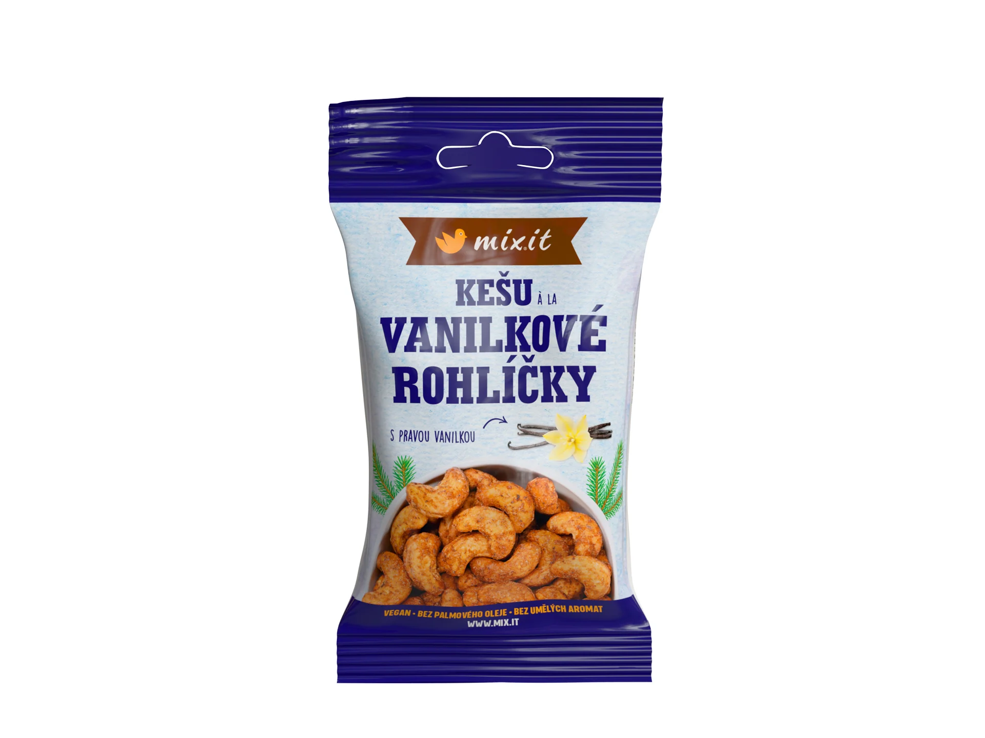 MIXIT Kešu a la vanilkové rohlíčky 60 g