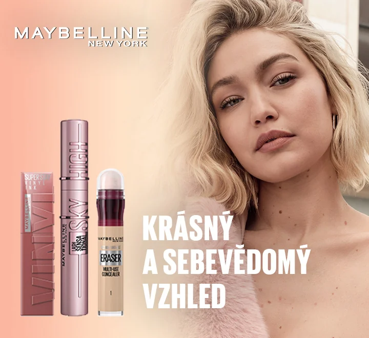 Maybelline. Krásný a sebevědomý vzhled každý den Maybelline. Krásný a sebevědomý vzhled každý den