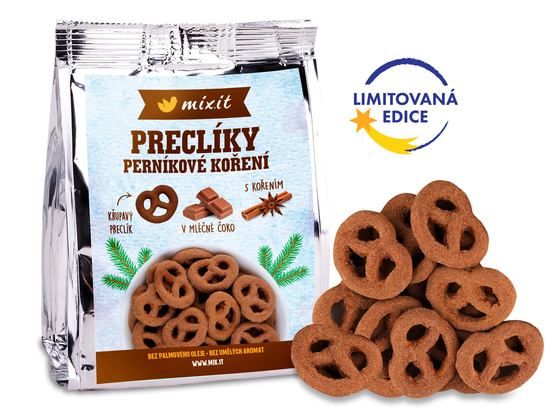 Mixit Preclíky do kapsy Perníkové koření 70 g