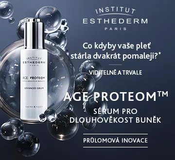 Institut Eshederm - co kdyby vaše pleť stárla dvakrát pomaleji. Viditelně a trvale. Age Proteom - sérum pro dlouhověkost buněk.
