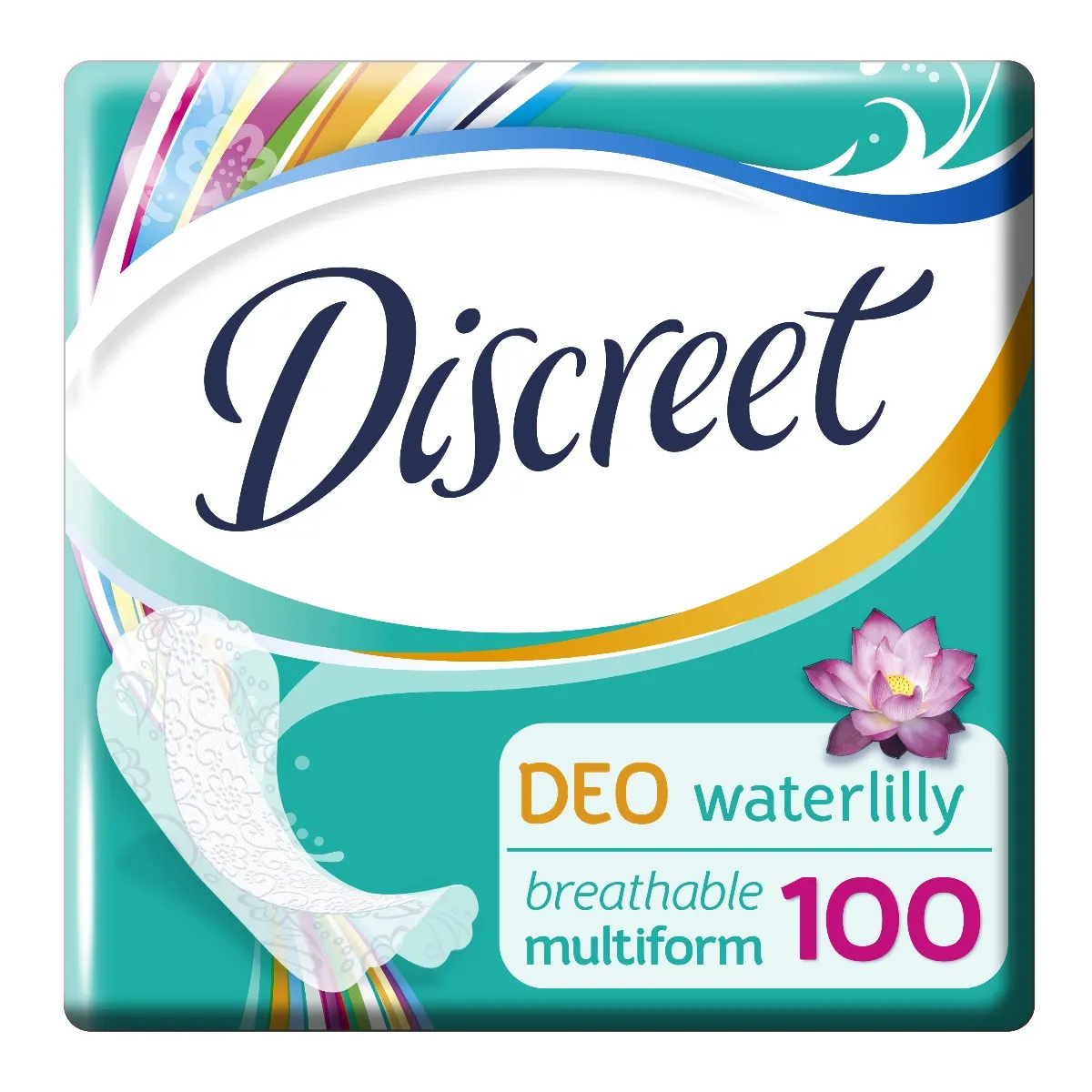 Discreet DEO Waterlily intimky 100 ks