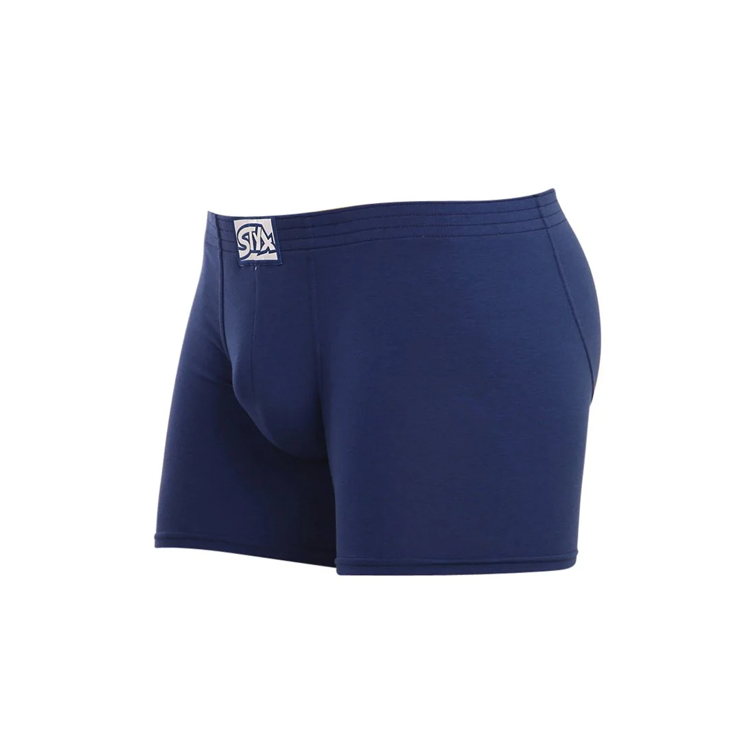 Styx Pánské boxerky long klasická guma modré (F968) S