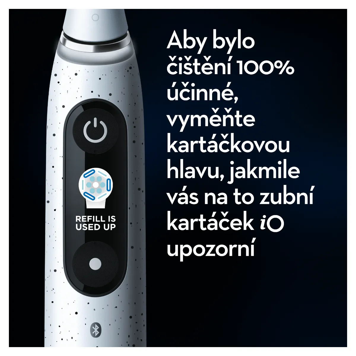 Oral-B iO Series 10 Stardust White elektrický zubní kartáček