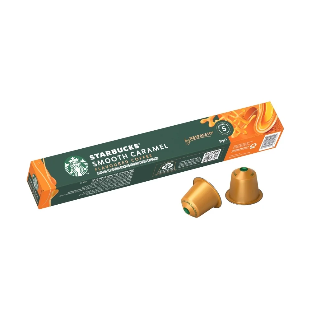 STARBUCKS Smooth Caramel Flavoured Coffee by Nespresso kávové kapsle 10 ks