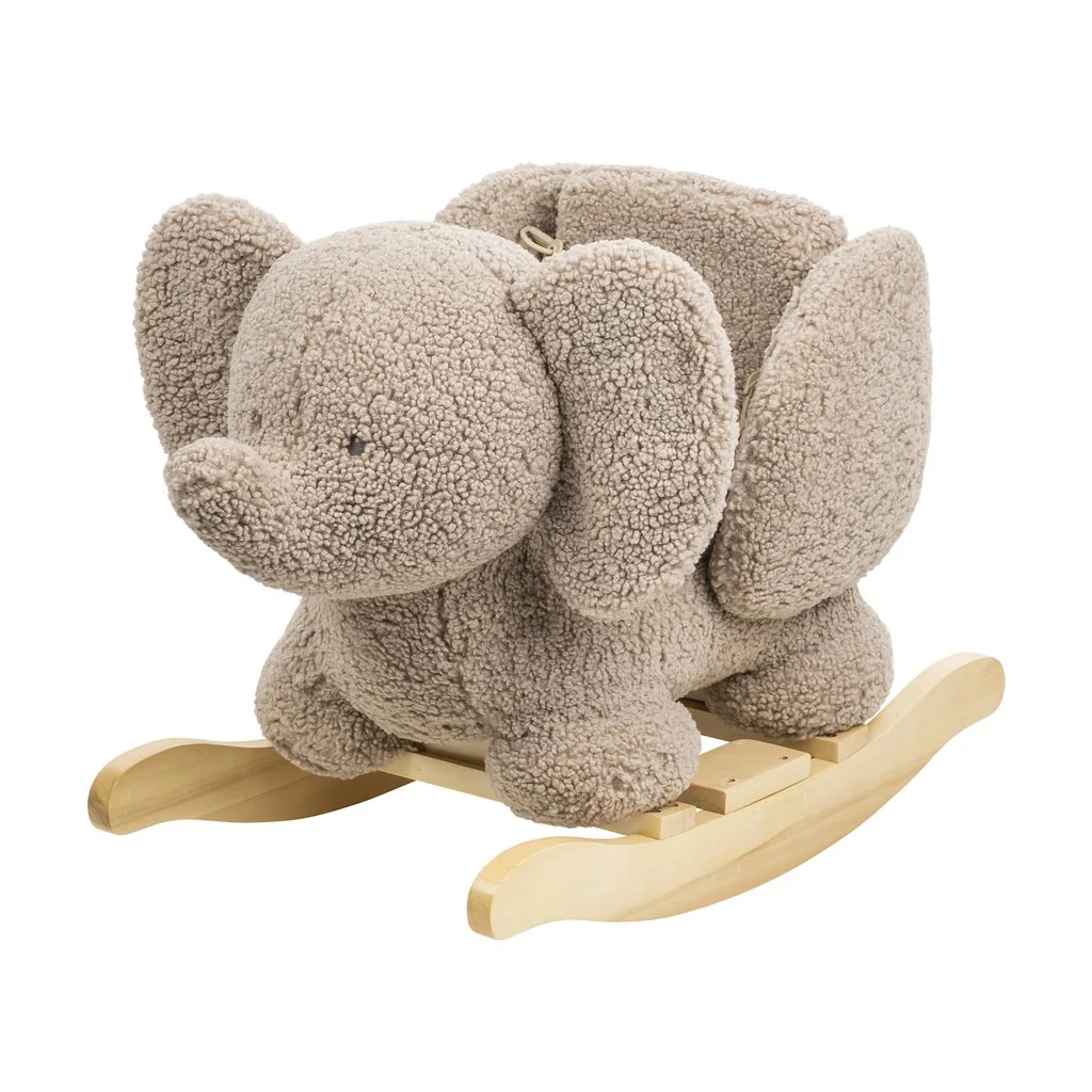 Nattou Houpačka Teddy plyš sloník taupe 10m+ 