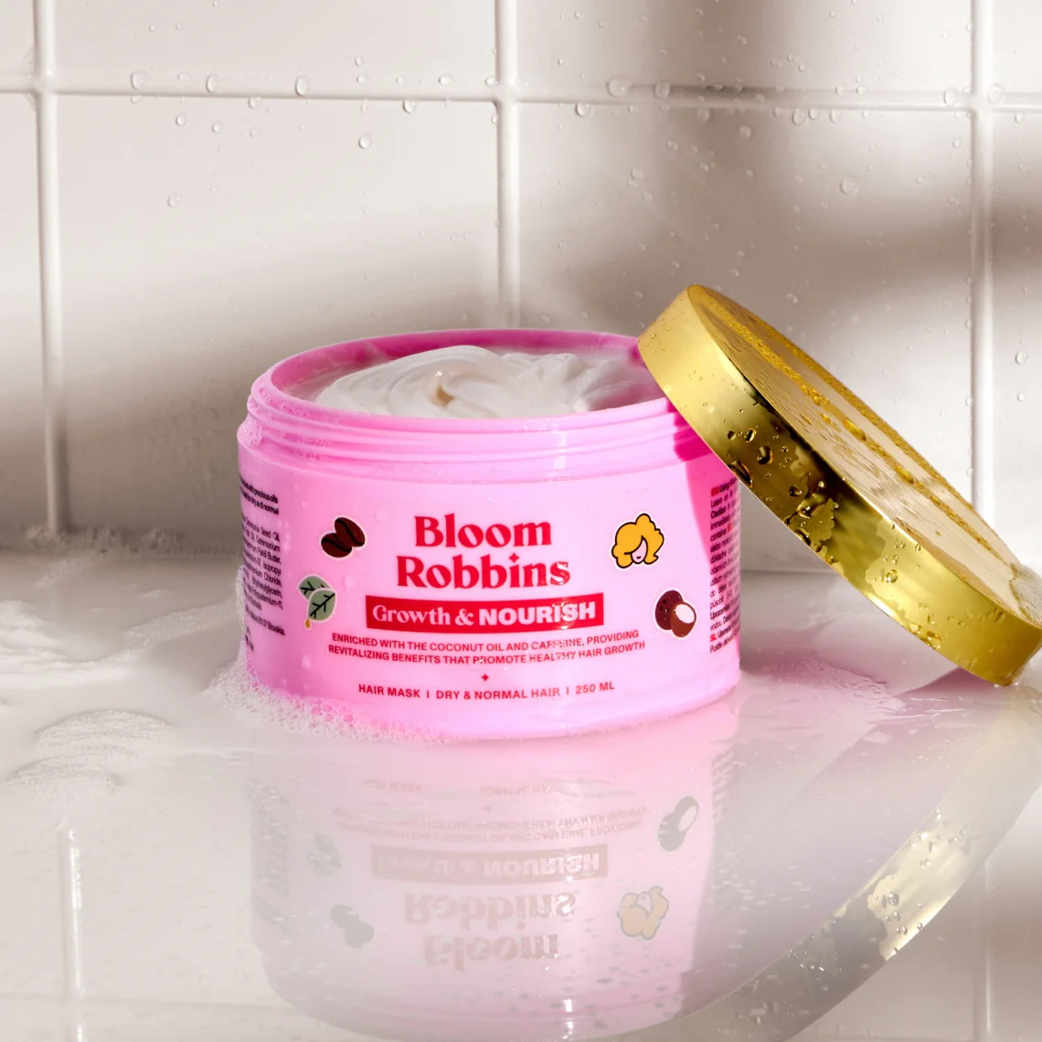 Bloom Robbins Maska pro výživu a růst vlasů s bambuckým máslem 250 ml