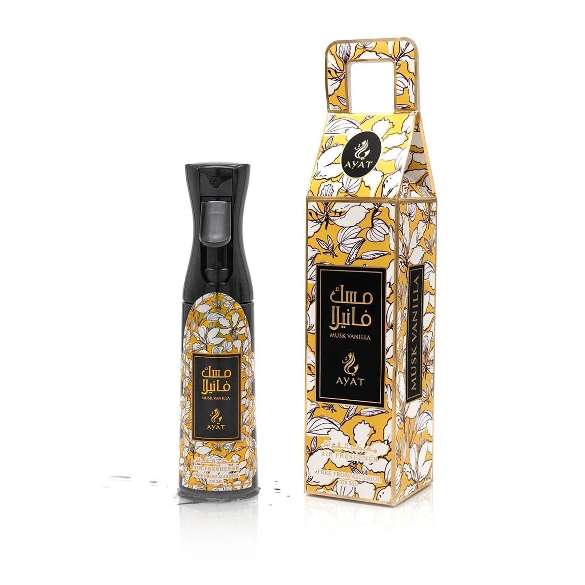 Ayat Perfumes Osvěžovač vzduchu - Air Freshener - MUSK VANILLA - 320ml
