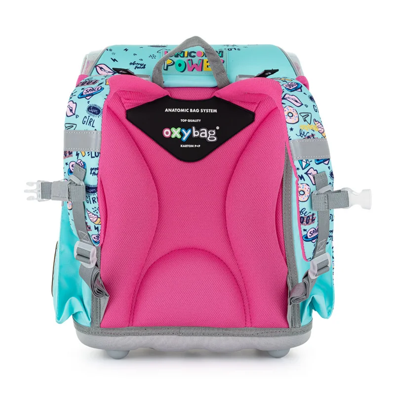 Oxybag Školní batoh PREMIUM LIGHT Unicorn iconic