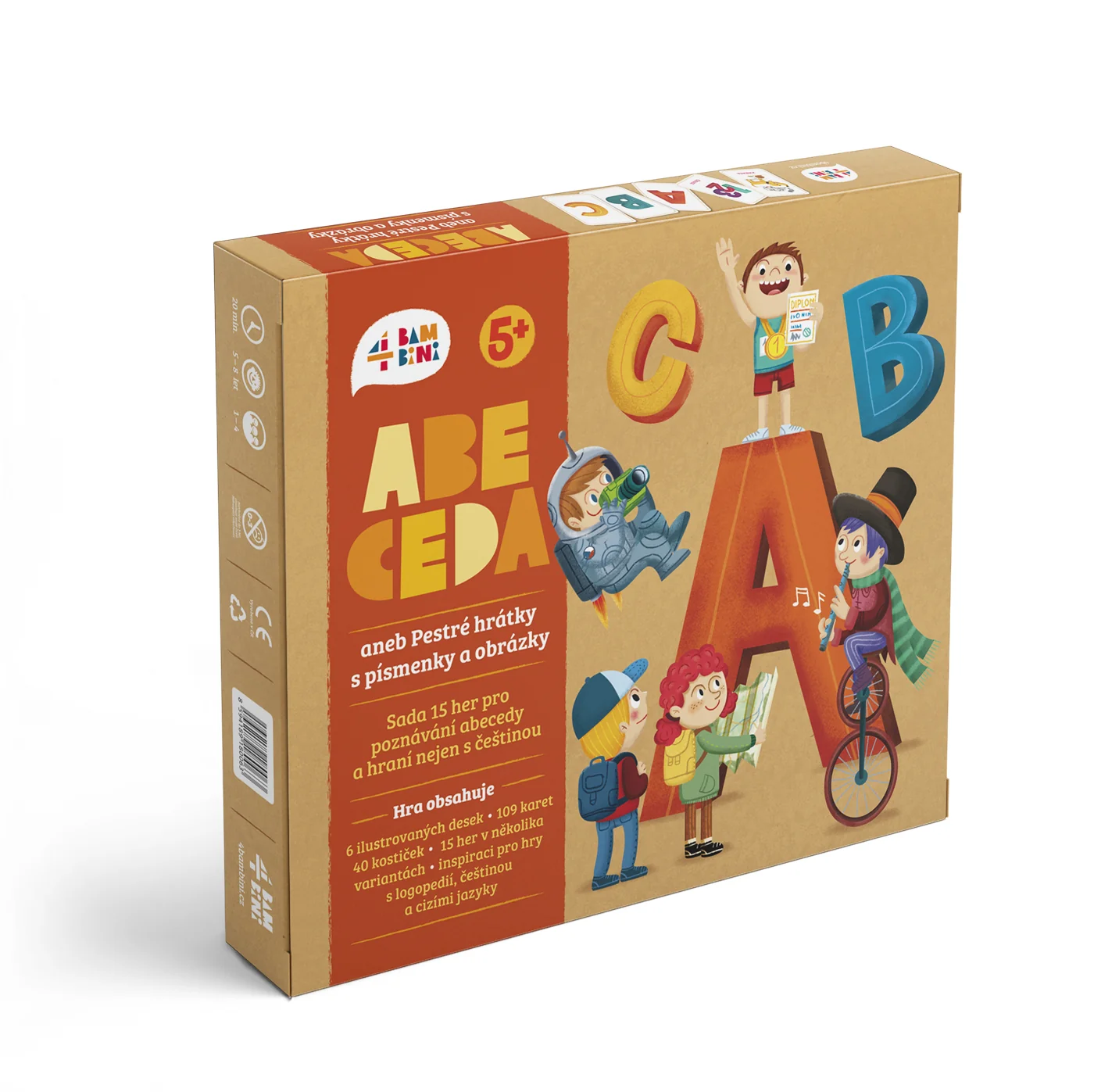 4bambini Abeceda aneb Pestré hrátky s písmenky a obrázky
