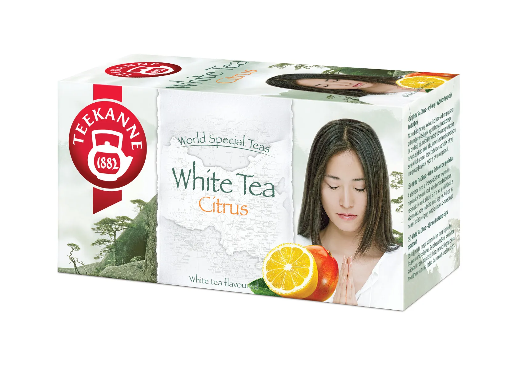 Teekanne White Tea Citrus čaj porcovaný 20x1,25 g