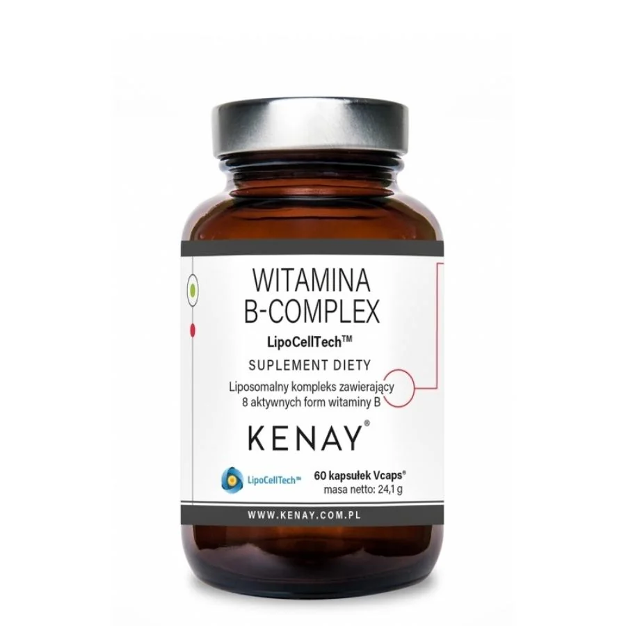 Kenay Vitamin B komplex LipoCellTech 60 kapslí