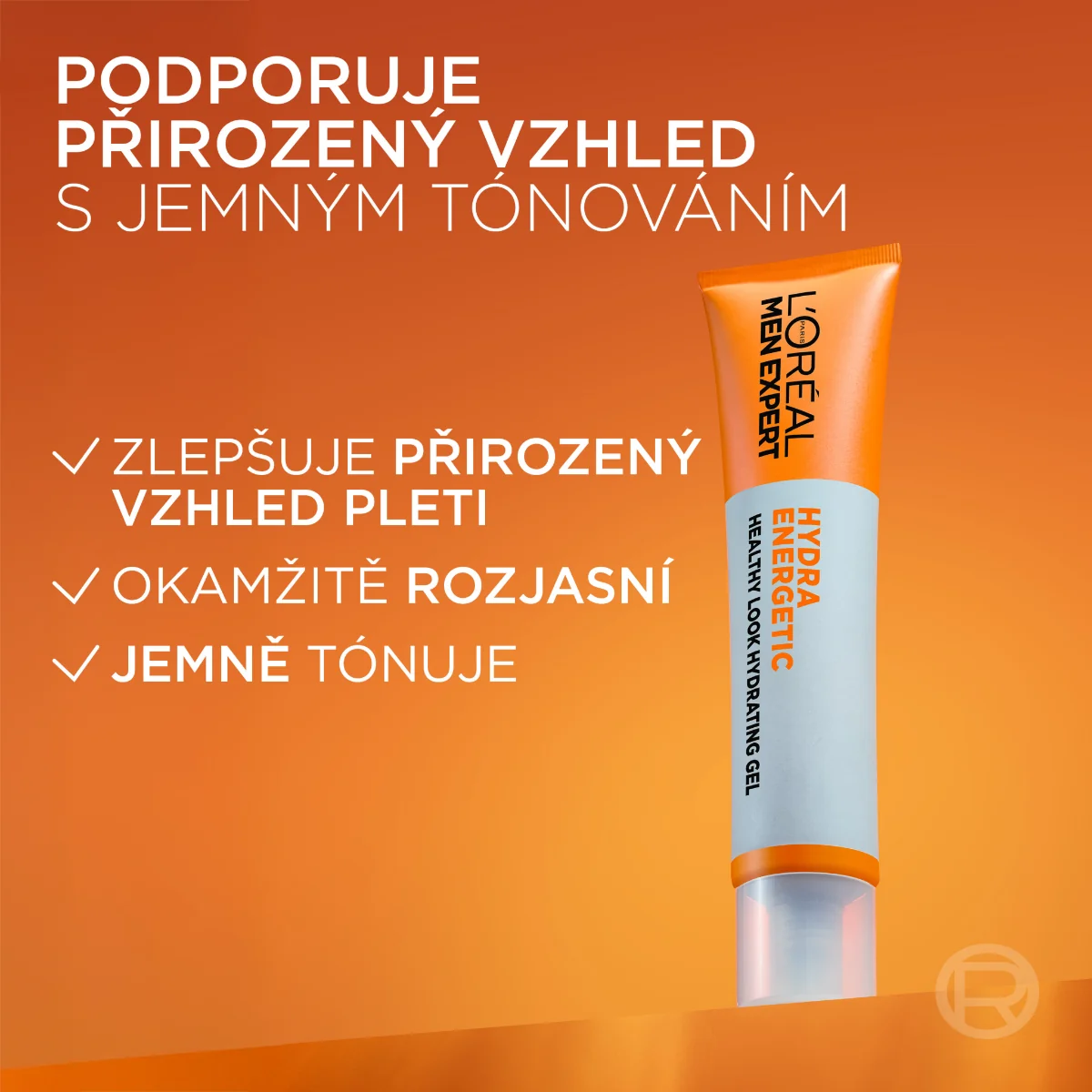 Loréal Paris Men Expert Hydra Energetic hydratační gel pro rozjasnění pleti 40 ml
