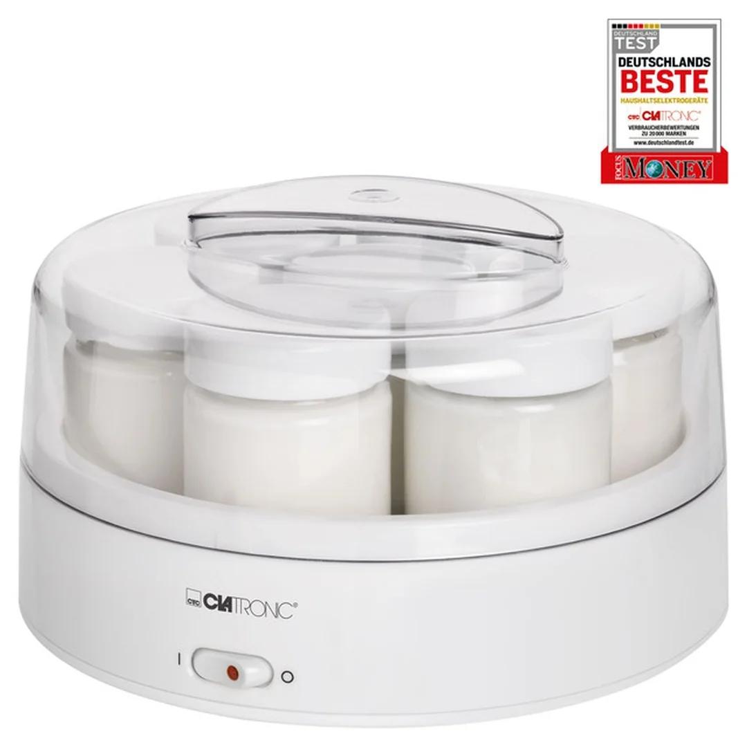 CLATRONIC JM 3344 výrobník jogurtu 7 skleniček v balení