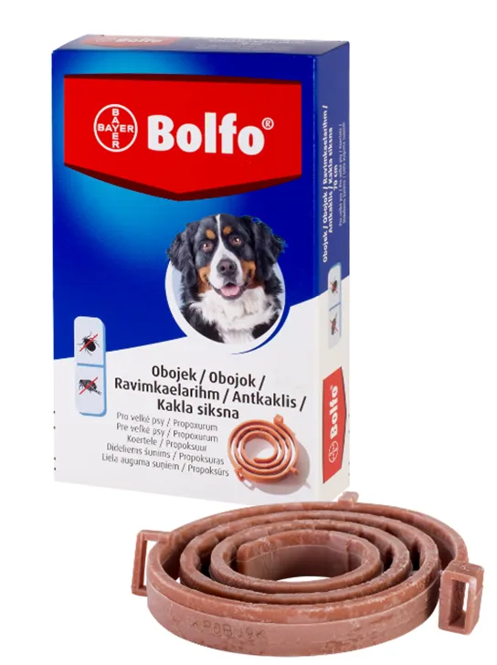 Bolfo 4,442 g obojek pro velké psy 70 cm 1 ks