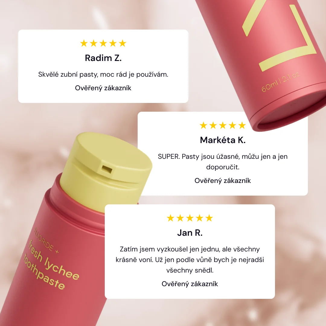 Lyss Čerstvé liči zubní pasta 60 ml