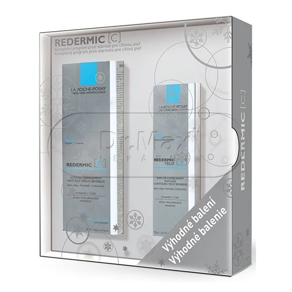 LA ROCHE-POSAY Redermic C pro suchou pleť VÁNOCE 2013 40ml+15ml