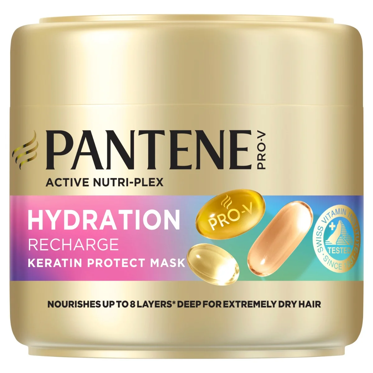 Pantene Pro-V Hydration Recharge Keratin Protect maska 300 ml