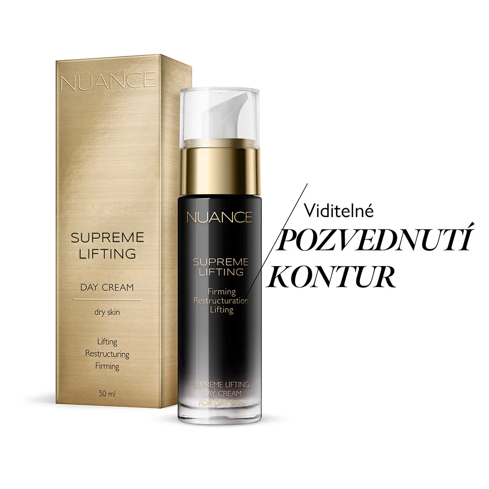 Nuance Supreme Lifting denní krém pro suchou pleť 50 ml