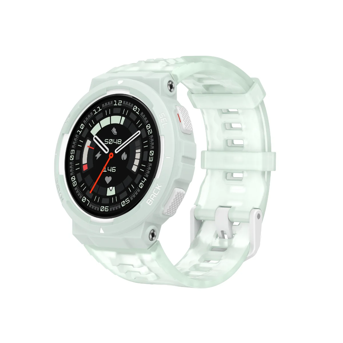 Amazfit Active Edge Mint Green chytré hodinky