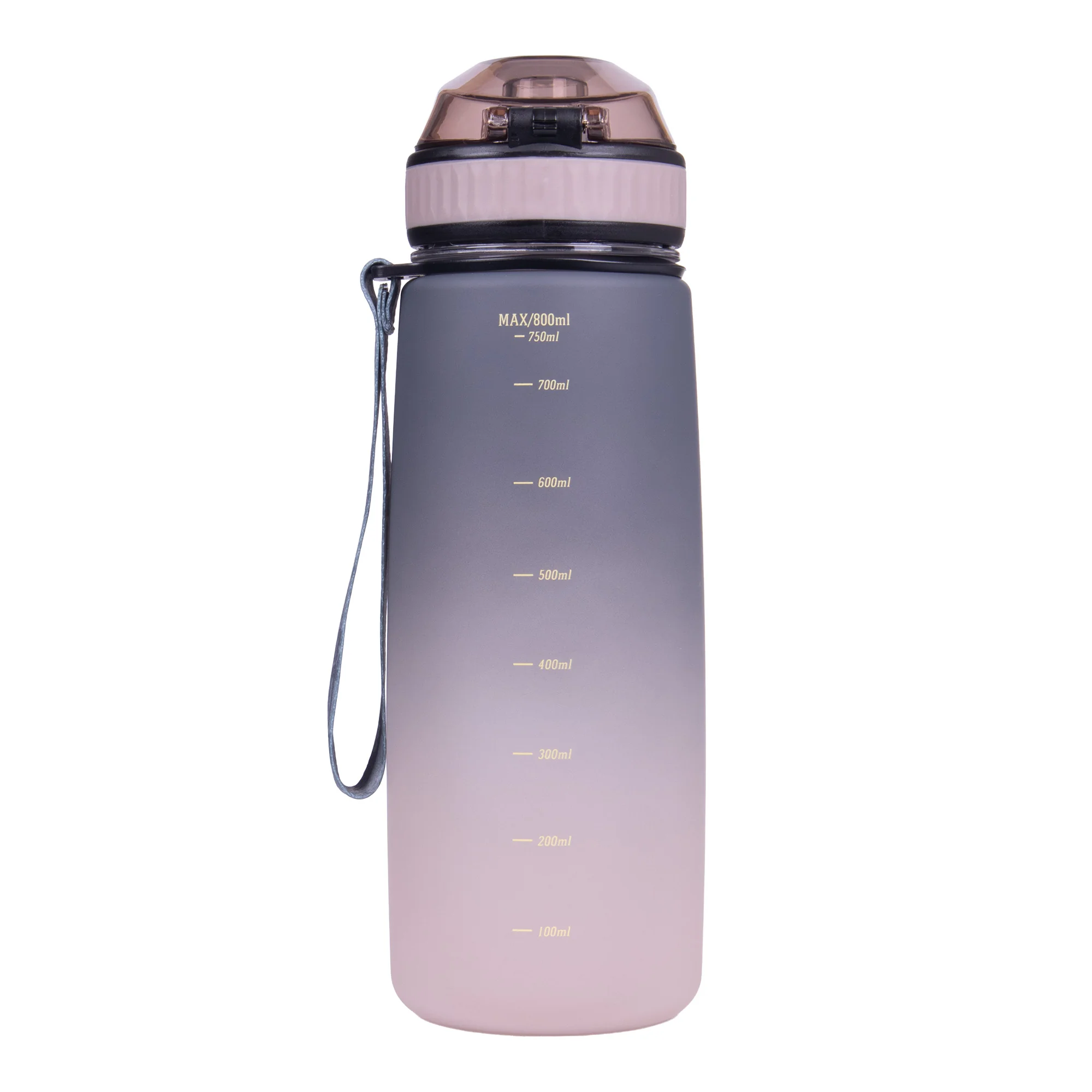 RUNTO Láhev AQUA-GO 800ml Brown