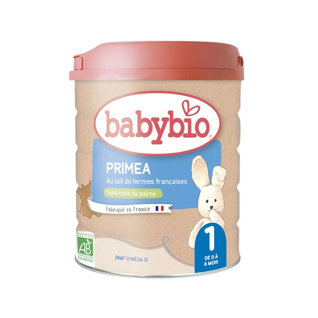 Babybio Primea 1 počáteční kojenecké BIO mléko 800 g