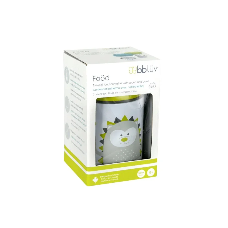 Bblüv termobox se lžičkou Foöd Lime 