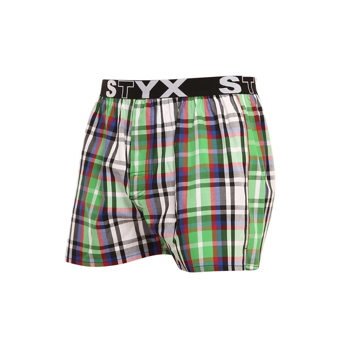 Styx Pánské trenky sportovní guma vícebarevné (B838) S