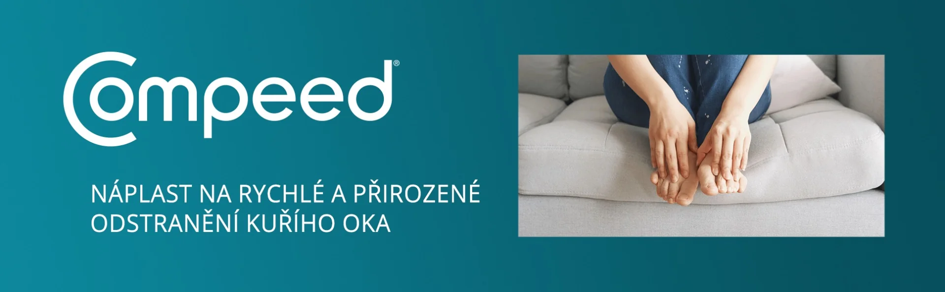 Compeed Náplast na kuří oka Zvlhčující 6 ks