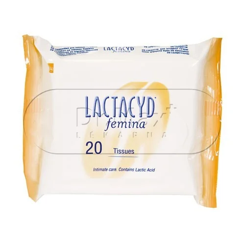 Lactacyd Femina hygienické ubrousky 20ks