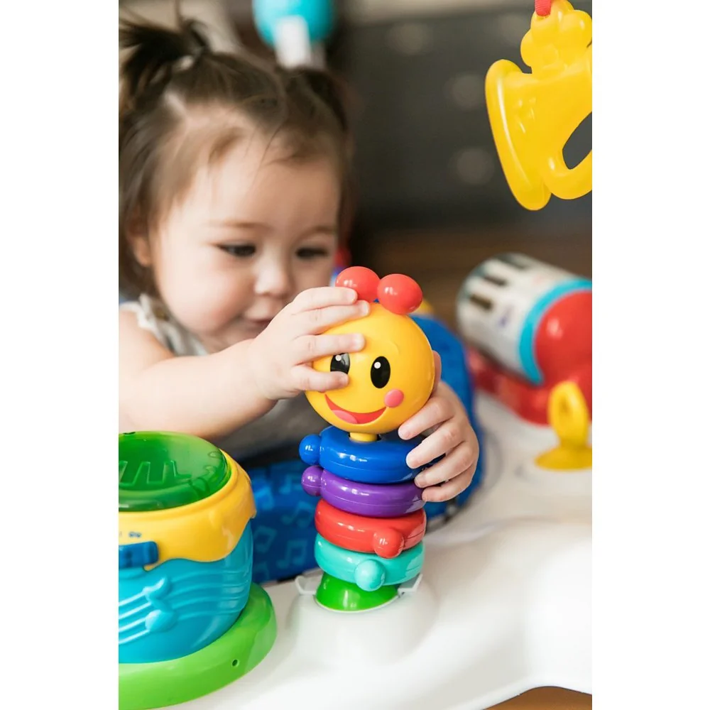 Baby Einstein Skákadlo/aktivní centrum 2v1 Neighborhood Symphony 6m+ do 11 kg